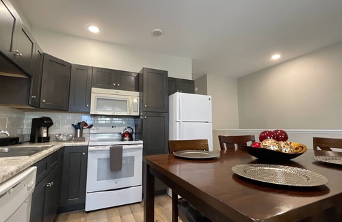 Johnson City House | Stylish 2BR Townhome with Garage & Modern Flair