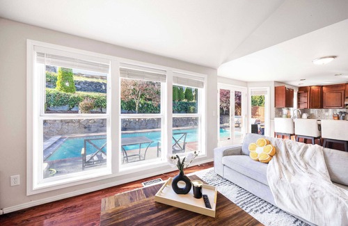 Waller House | Stylish 4BR retreat with pool & year-round hot tub!