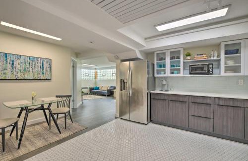 North Park Apartment | Stylish, Bright Garden-Level Apt with Fireplace