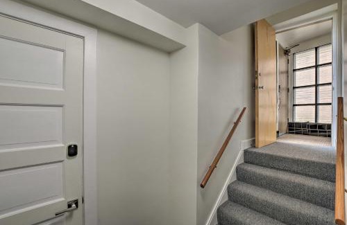 North Park Apartment | Stylish, Bright Garden-Level Apt with Fireplace