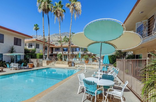Canyon Corridor Condo | Stylish comfort w/large private patio in South Canyon area of S. Palm Springs!