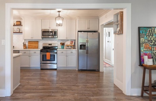 Park Mesa Heights House | Stylish Craftsman w/Garden Oasis in Central LA