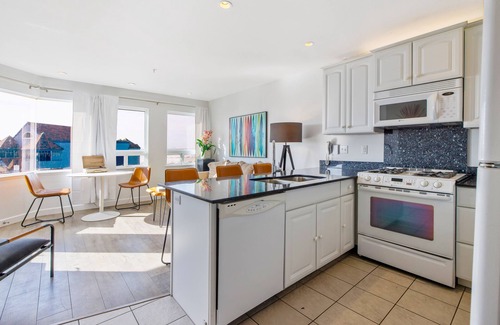 Cayucos House | Stylish, dog-friendly suite with balcony, ocean & pier views - walk everywhere