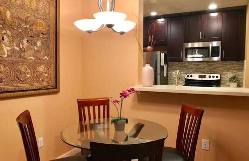 Belltown Condo | Stylish downtown condo with views of the Puget Sound.