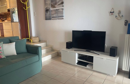 Loutsa House | Stylish duplex with a breathtaking view over the Ionian Sea