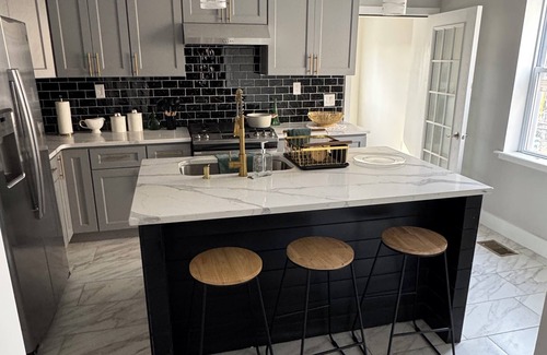 Collingdale House | Stylish, Family Friendly Collingdale Home, Near Philly, Fireplace, Parking, WiFi