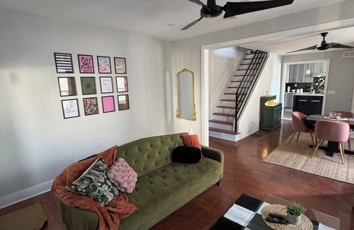 Collingdale House | Stylish, Family Friendly Collingdale Home, Near Philly, Fireplace, Parking, WiFi