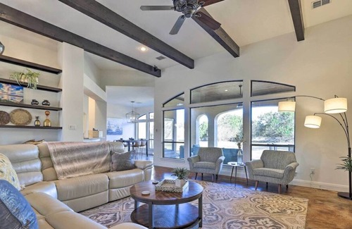 Canyon Lake House | Stylish Home at the Guadalupe Horseshoe