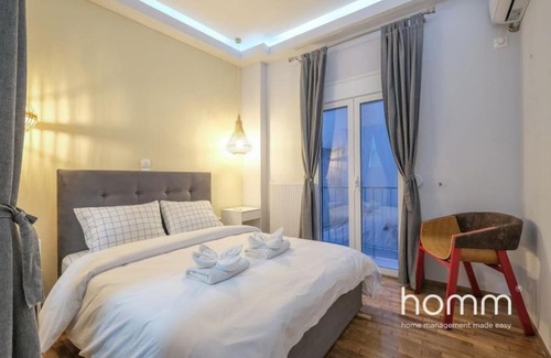 Athens Apartment | Stylish homm 1BD Apartment in Agiou Louka str 4ppl