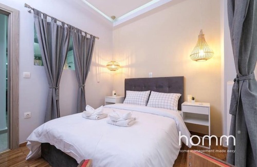 Athens Apartment | Stylish homm 1BD Apartment in Agiou Louka str 4ppl