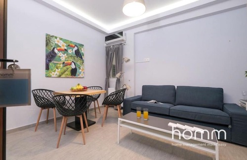 Athens Apartment | Stylish homm 1BD Apartment in Agiou Louka str 4ppl