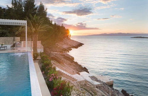 Blato Villa | Stylish Korcula Villa | 4 Bedrooms | Villa Palma | Panoramic Sea Front Views |.
