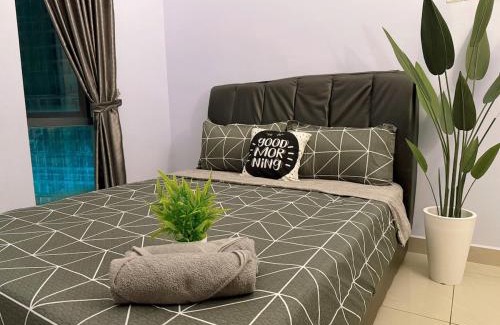 Setia Tropika Apartment | Stylish Luxury Two Bedrooms Condo 1-6pax at D Secret Garden - Johor Bahru-Mid Valley-Paradigm Mall-Dato Onn-Setia Tropika-Kempas-UTM