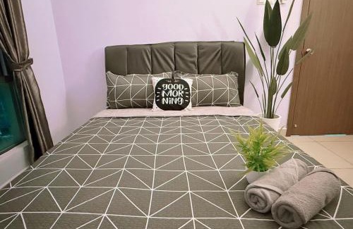 Setia Tropika Apartment | Stylish Luxury Two Bedrooms Condo 1-6pax at D Secret Garden - Johor Bahru-Mid Valley-Paradigm Mall-Dato Onn-Setia Tropika-Kempas-UTM