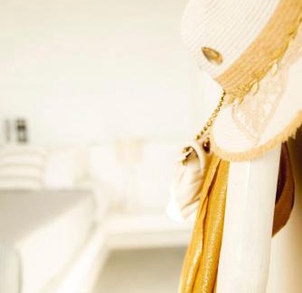 Houlakia Apartment | Stylish Mykonian apartment Semi-Private huge Pool