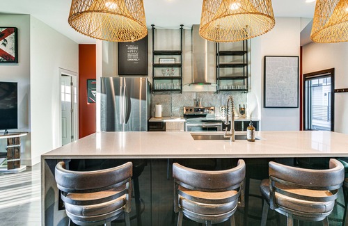 Downtown Omaha House | Stylish Omaha Home w/Balcony - 2 Mi to Downtown!