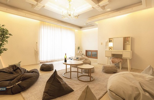 Suwon House | Stylish Rooftop Lounge & Cozy Game Room – Perfect for Gatherings in the City