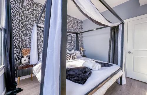 Harrison Apartment | Stylish Secret, 1 FREE Parking, Sleeps 8, Walk to train and Red Bull Arena, 20 Percent OFF
