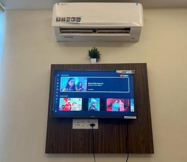 Zirakpur Apartment | Stylish Stay by Good Vibes Studio