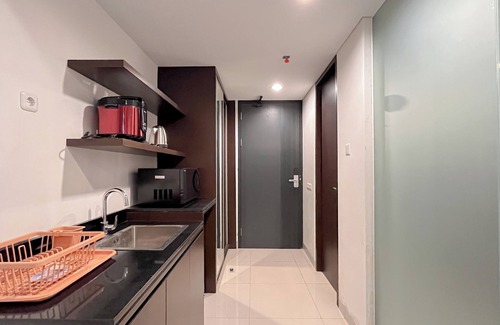 By Pass Ngurah Rai Apartment | Stylish Studio (No Kitchen) Apartment At Skales Residence Nusa Dua Bali