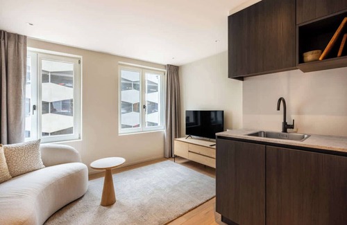 Ghent City Centre Apartment | Stylish Studio Retreat in Central Gent