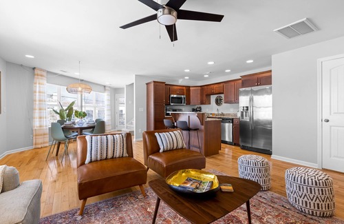 Downtown Chattanooga House | Stylish Townhome in Chattanooga's Southside Neighborhood