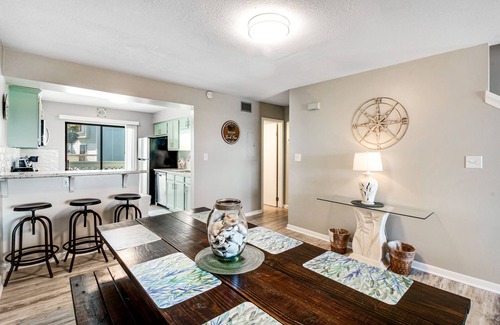 Navarre Beach House | Stylish townhome with sound view, W/D, & HEATED community pool