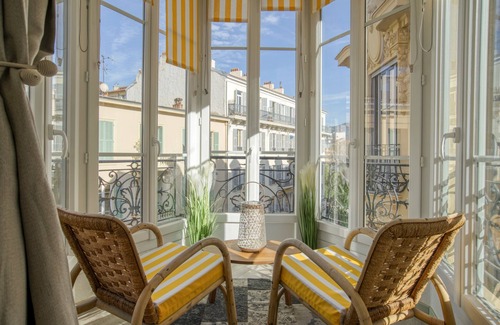 Jean-Medecin Apartment | Sublime flat, city centre, modern, balconies, air conditioning, refurbished