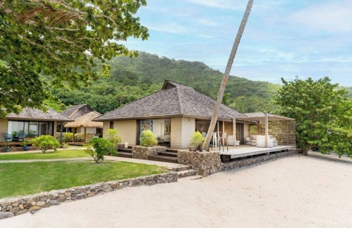 Moorea-Maiao House | Sublime lagoon-side haven of peace with private beach