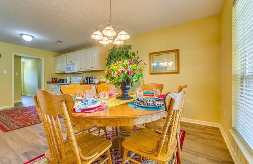Conway House | Suburban Conway Vacation Rental: 2 Mi to UCA!