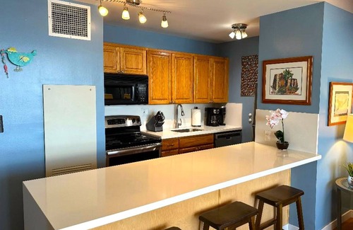 Kihei Condo | Sugar Beach Oceanfront Condo with Spectacular Views and Steps to the Beach