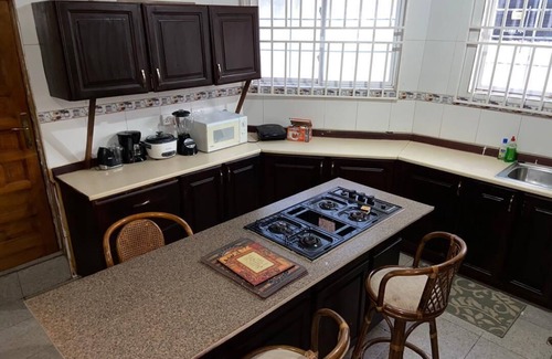 Teshie House | Suite 1 in Tropical Accra house
