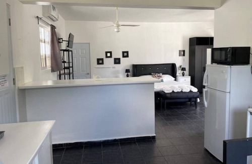 Rio San Juan Apartment | Suite 1: Oceanview Deluxe Studio 1 Block to Beach