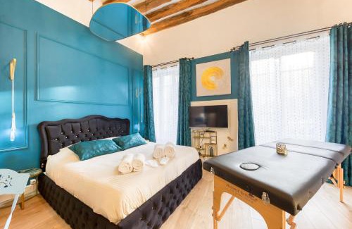 Arpajon Apartment | Suite bien être - jacuzzi et sauna/love room