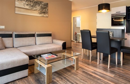 Monchgut-Granitz Apartment | Suite Heimdall Odins Blick WE 7 with balcony, pure relaxation on the private beach, sauna