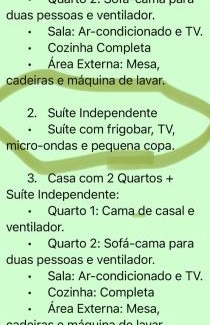 Maringa Apartment | Suite independente condomínio cidade Moncoes