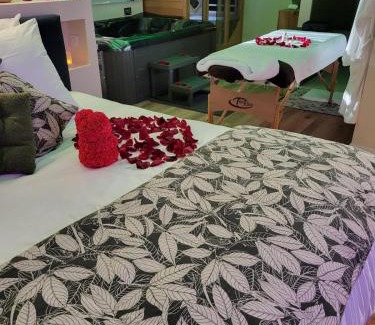 Cabannes House | Suite l'Olive Sacrée Spa et Sauna