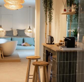 Lille Centre Ville Apartment | Suite La Penida avec Sauna & Baignoire Hyper Centre Lille