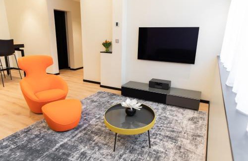 Dijon Centre Ville Apartment | Suite Montrachet 4 personnes vue cathédrale 1 Place de parking