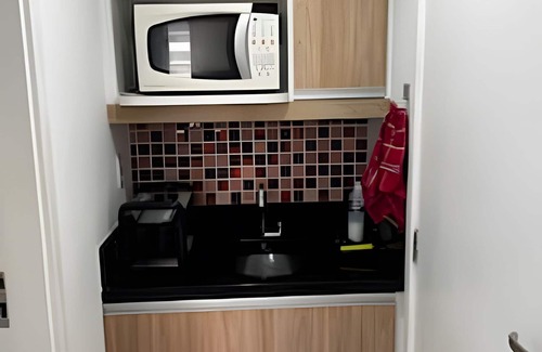 Jacarepagua House | Suite with mini kitchen and pool