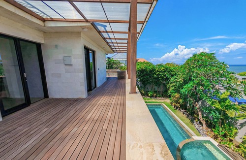 Abang Villa | Sukawati Beachside 2 Bedroom Villa Yudhistira Private Pool Ocean View Free Wifi