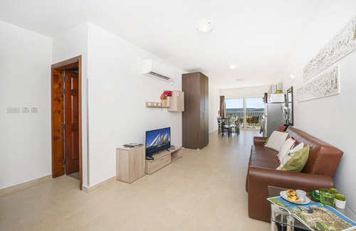 Mellieha Apartment | Summer Breeze Superior Apartment with Terrace by Getaways Malta
