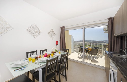 Mellieha Apartment | Summer Breeze Superior Apartment with Terrace by Getaways Malta