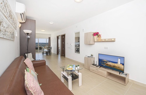 Mellieha Apartment | Summer Breeze with Panoramic terrace by Getaways Malta