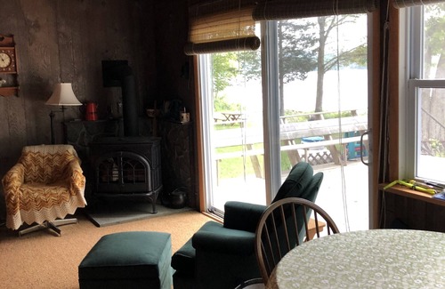 Willsboro Cottage | Summer camp on the water w/dock on the bay, gas fireplace.