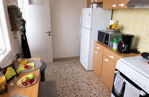 Nea Makri Apartment | Summer condo, huge balconies, 5-minute walk to beach.
