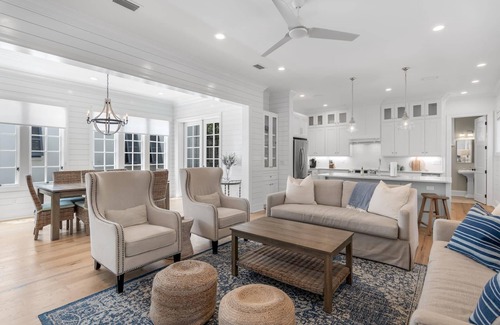 Rosemary Beach House | Summer Dates Available! Rosemary Beach! 4 Adult Bikes! Short Walk to the Beach!