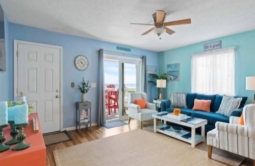 North Carolina Coast Condo | Summer Haven - completely remodeled beautiful beachfront condo right on Carolina Beach by RedAwning