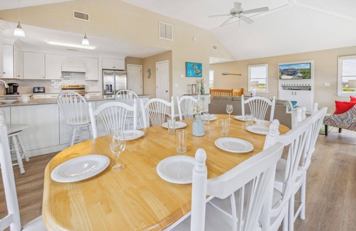 Hatteras House | SUMMER SAVINGS-Ocean Views, Private Pool, Hot Tub, Elevator, Boardwalk to Beach