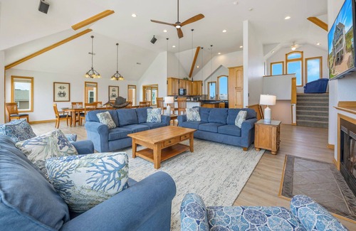Hatteras House | SUMMER SAVINGS- Oceanfront Dog Friendly w/Pool, Hot Tub, Elevator, Beach Access